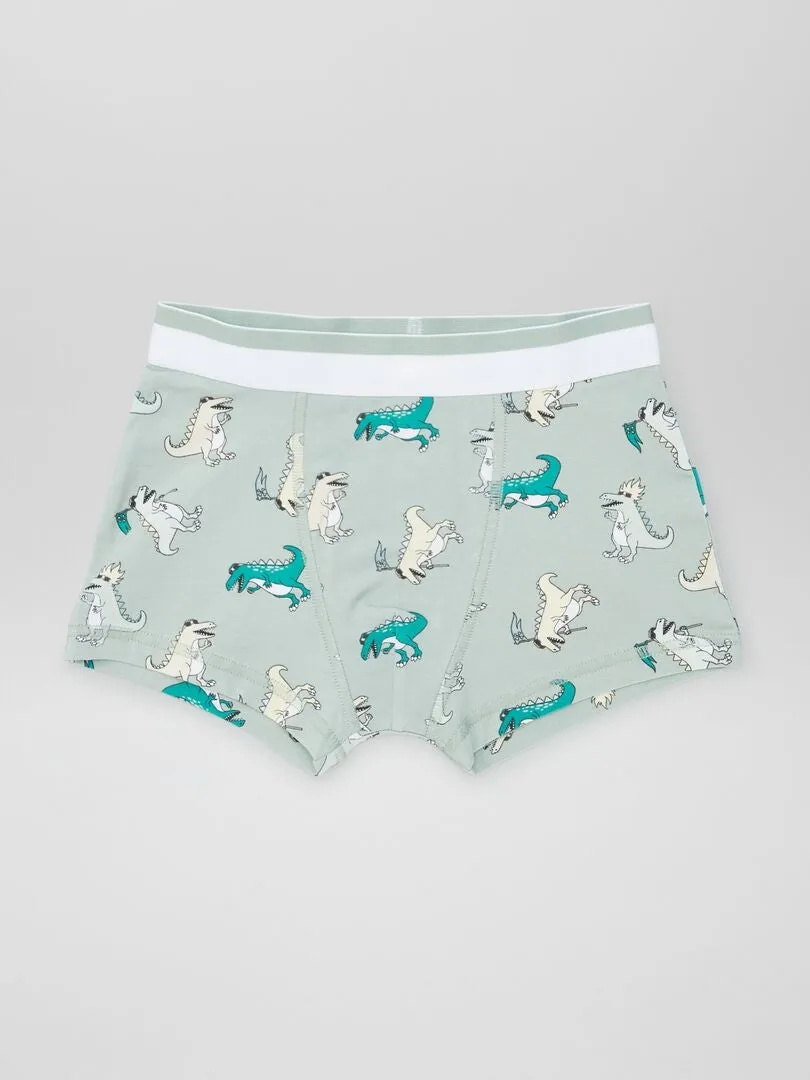 PACK DE 3 BOXERS  VERDE