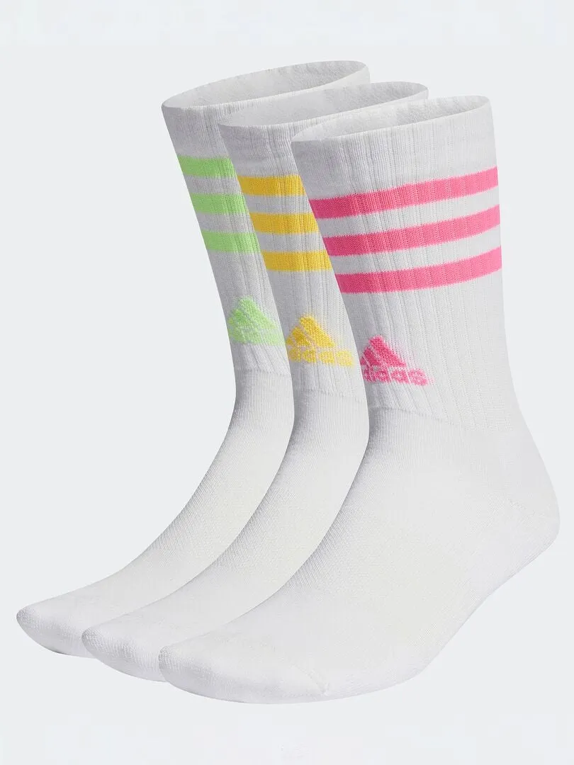 PACK DE CALCETINES 'ADIDAS'  3 PARES  BLANCO