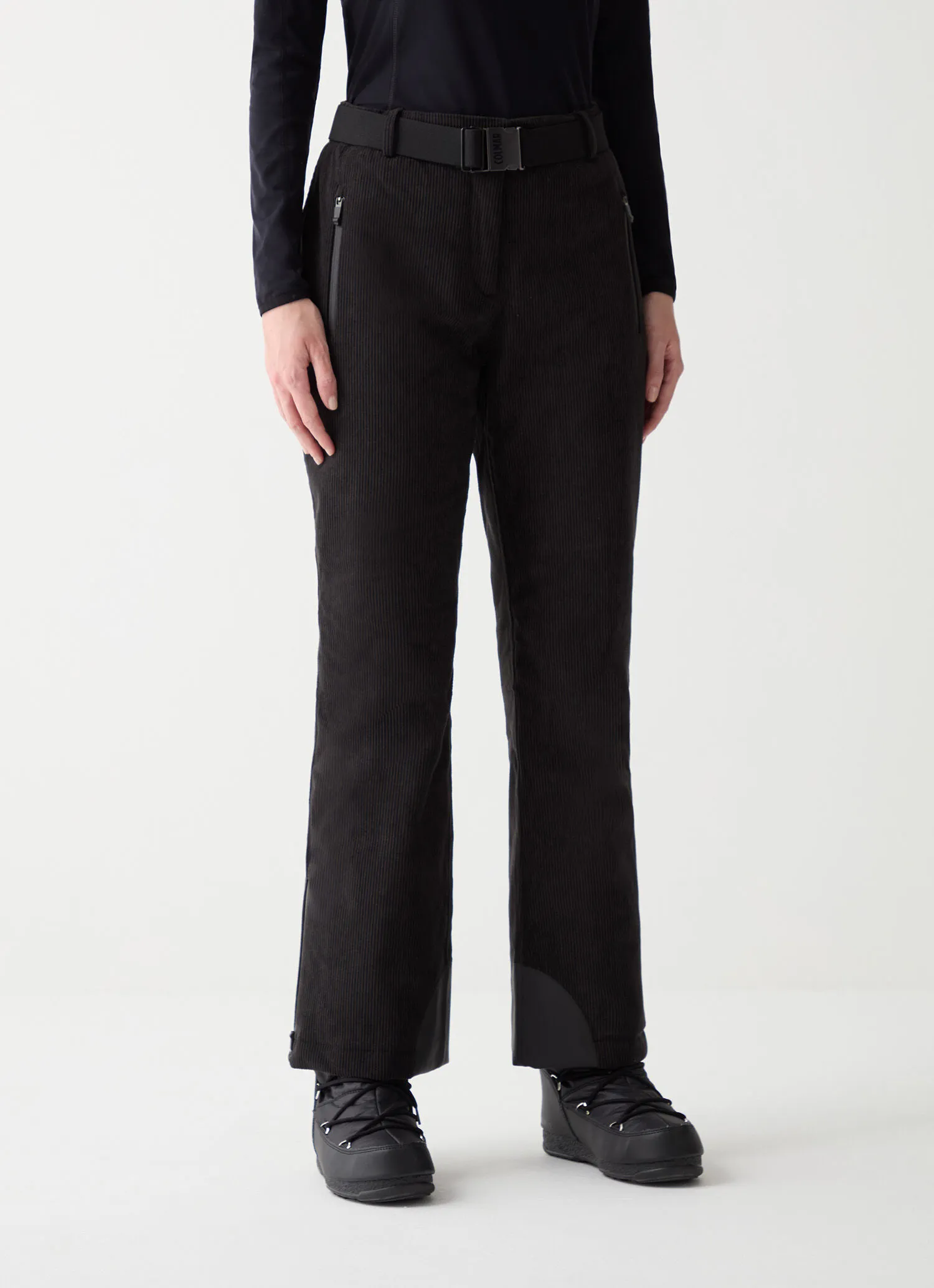 Pantalón de esquí acolchado de terciopelo
