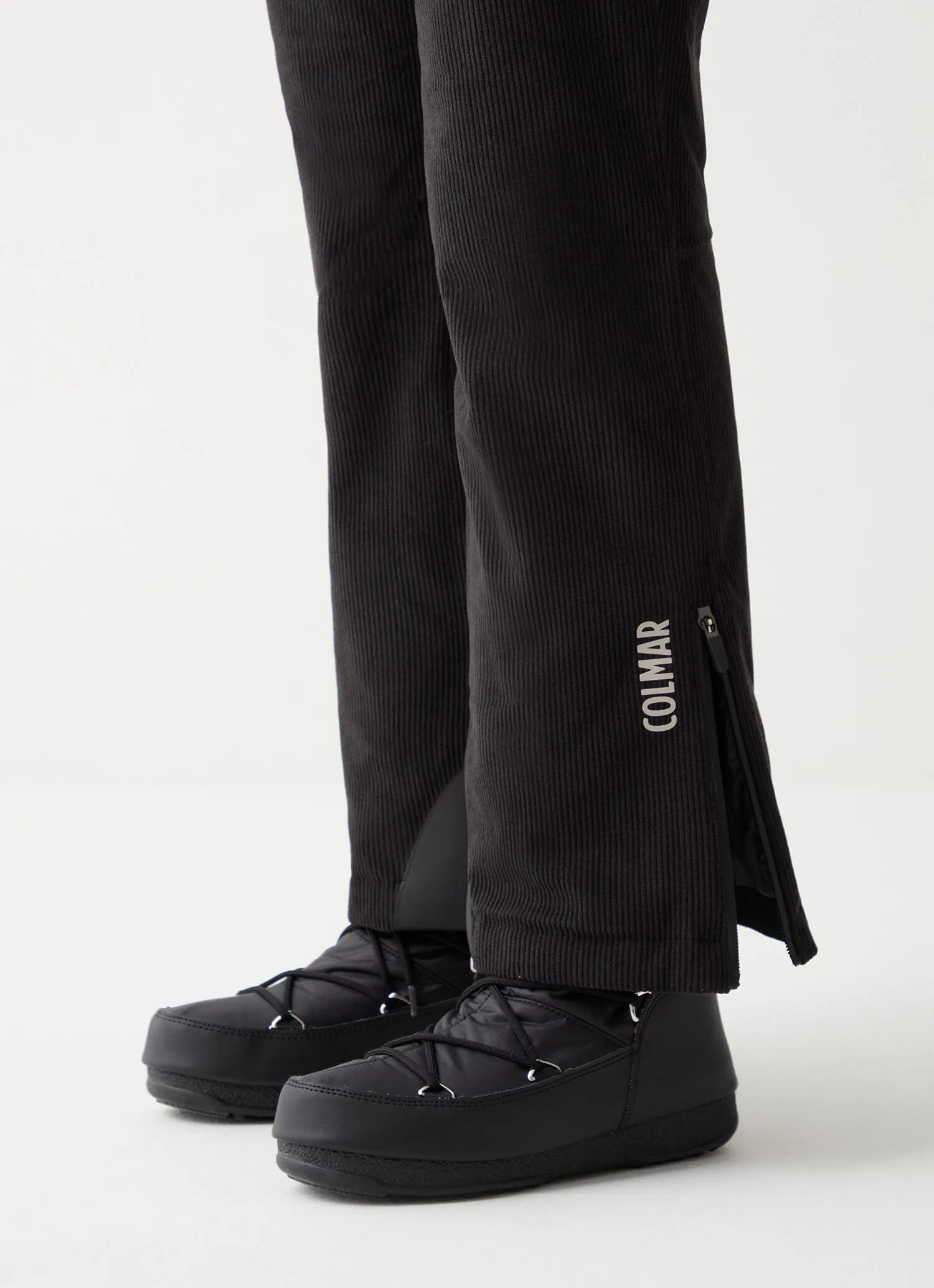 Pantalón de esquí acolchado de terciopelo