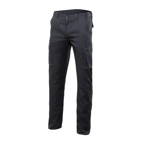 PANTALON TRABAJO T50 ELAST. TERGAL NE MLTIBOL VELILLA 103001/0/50