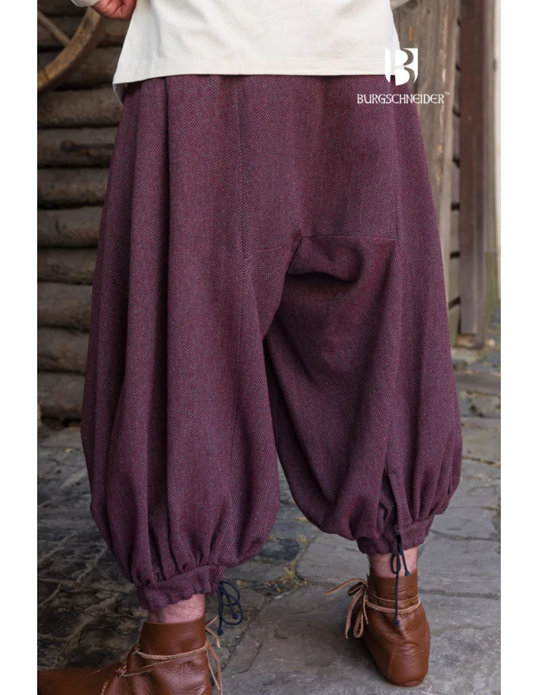 PANTALONES ANCHOS MODELO RUS BORYS, GRANATEGRIS
