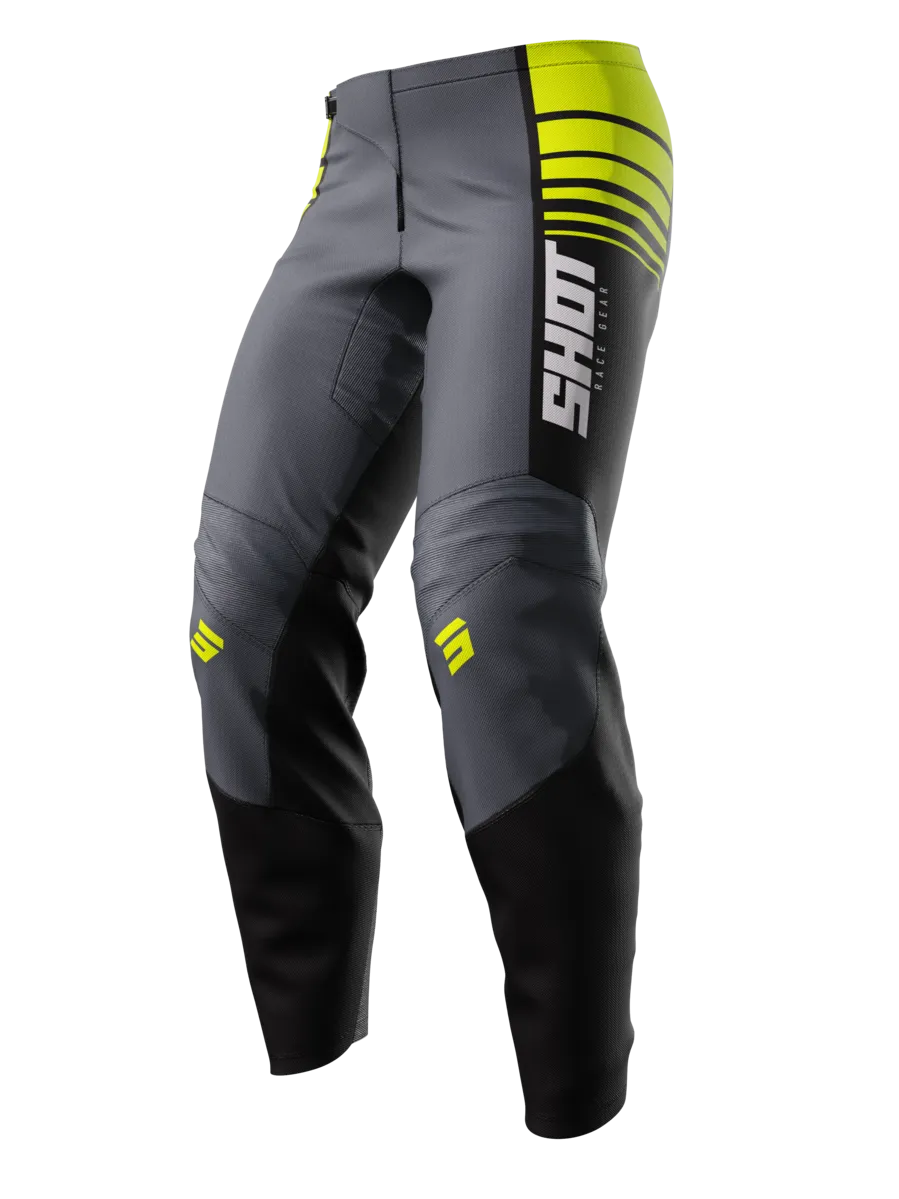 Pantalones de Cross Niño Shot Draw Amarillo Neón