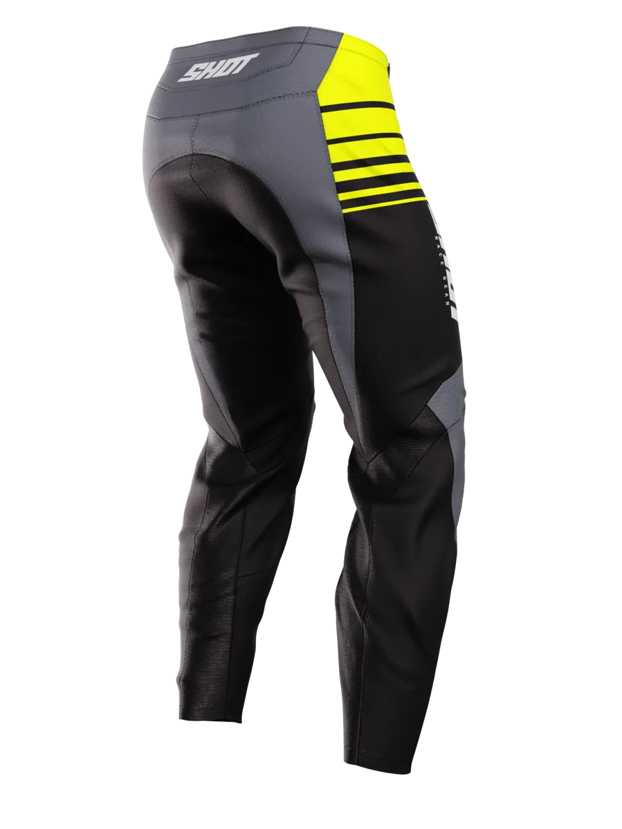 Pantalones de Cross Niño Shot Draw Amarillo Neón