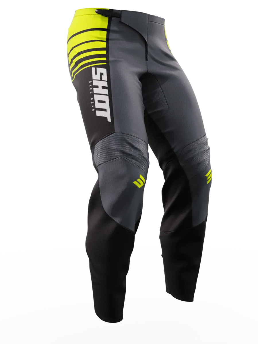 Pantalones de Cross Niño Shot Draw Amarillo Neón