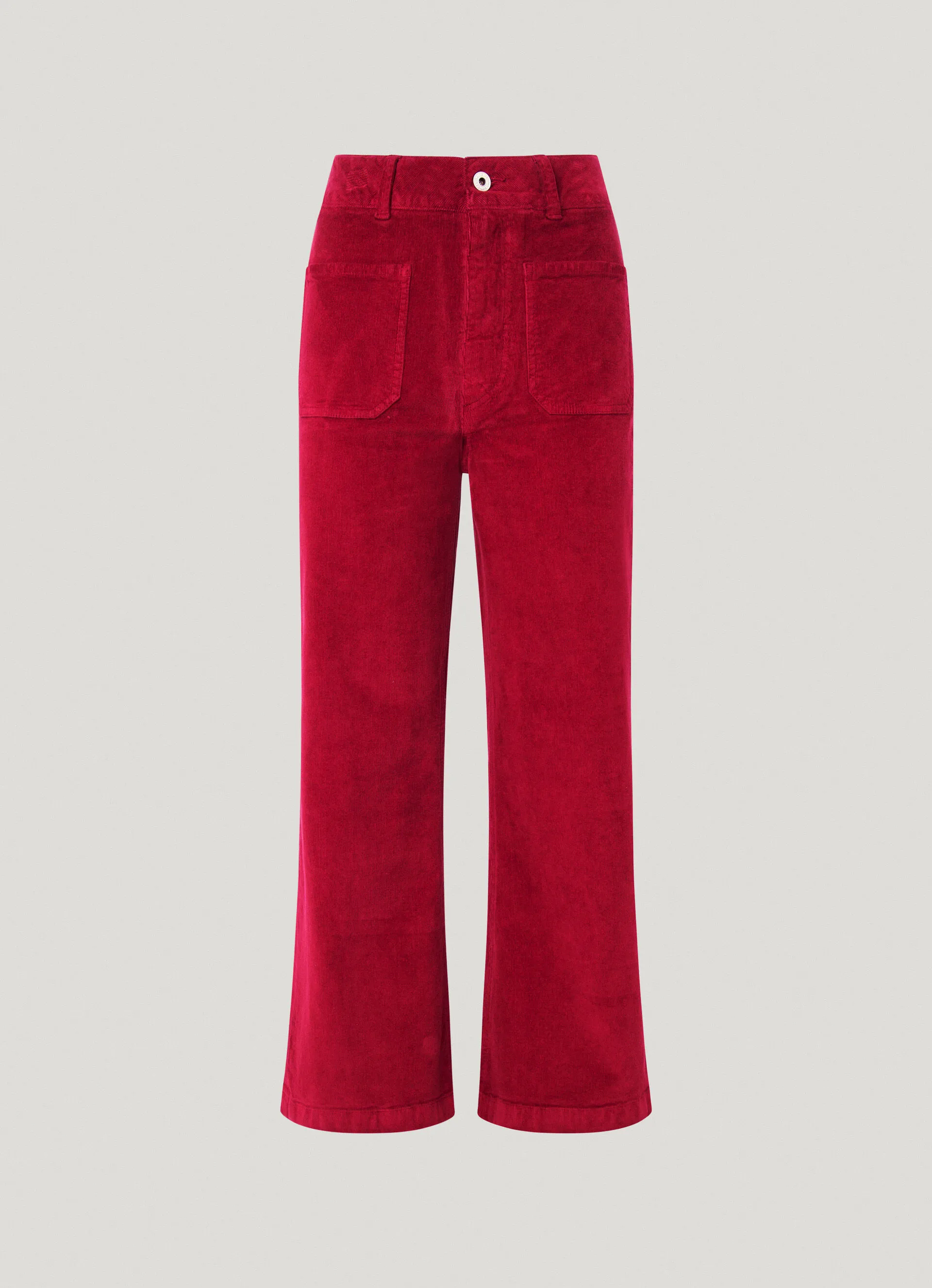 pantalón de pana fit flare