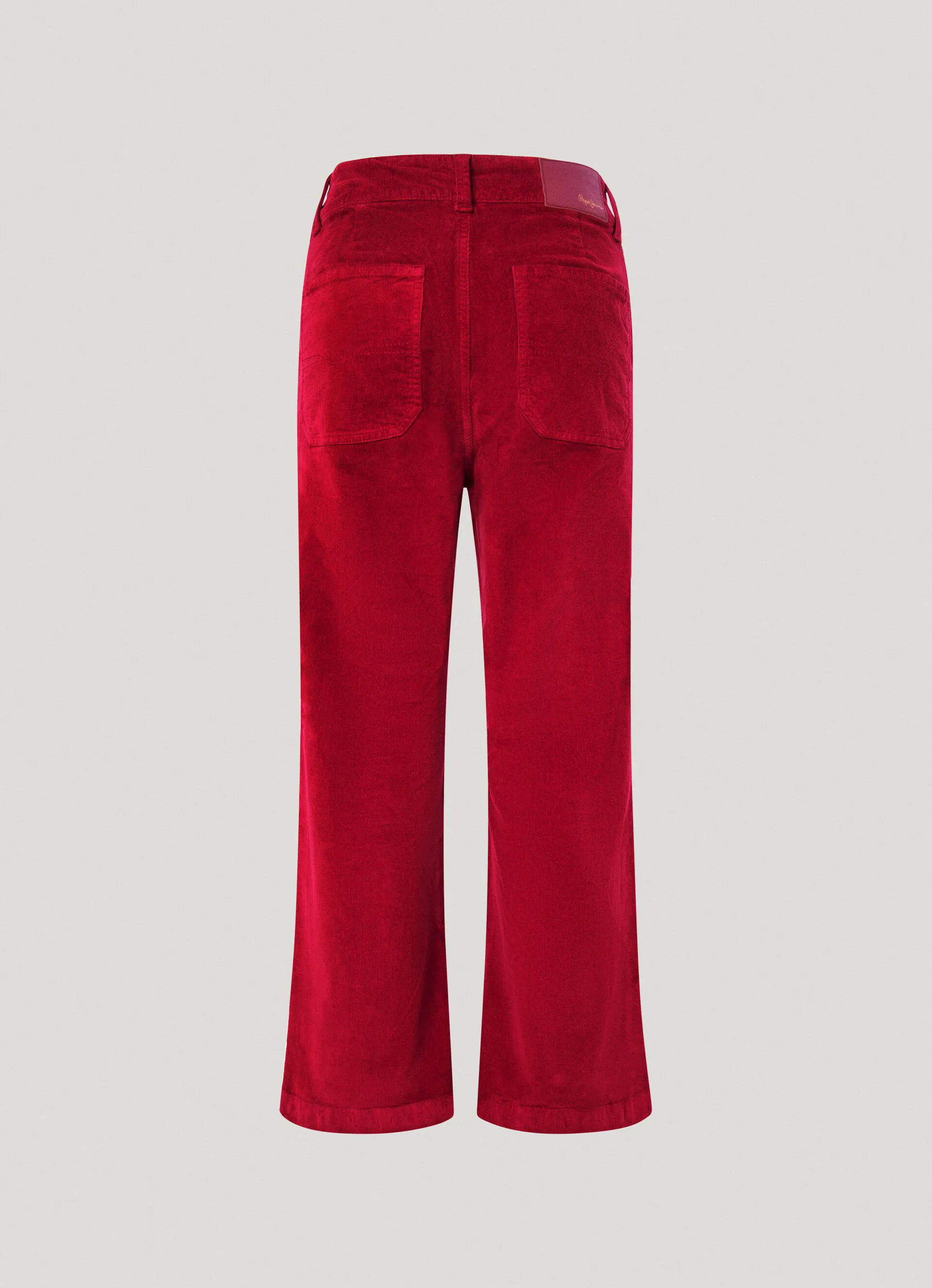 pantalón de pana fit flare