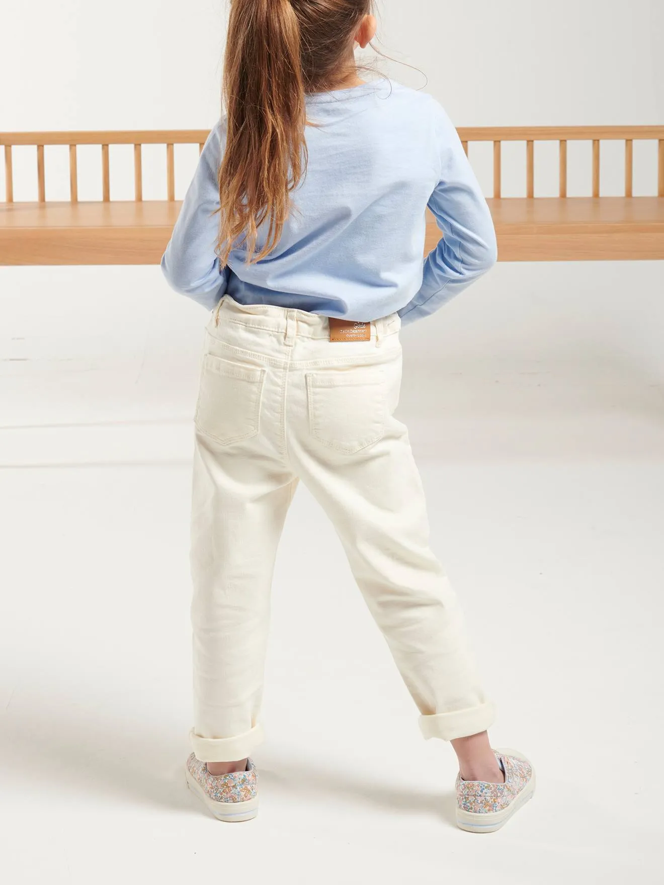 Pantalón «Mom fit» MorphologiK Ancho para niña