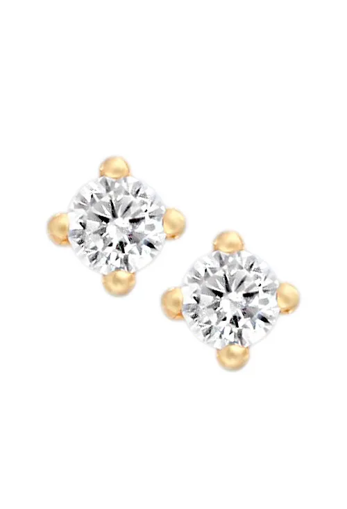 PENDIENTES GARRA ORO 18K CON CIRCONITA 234_26396
