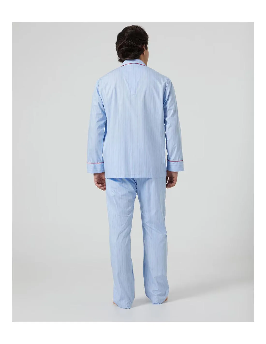 PIJAMA DE HOMBRE A RAYAS KIFFKIFF AZUL