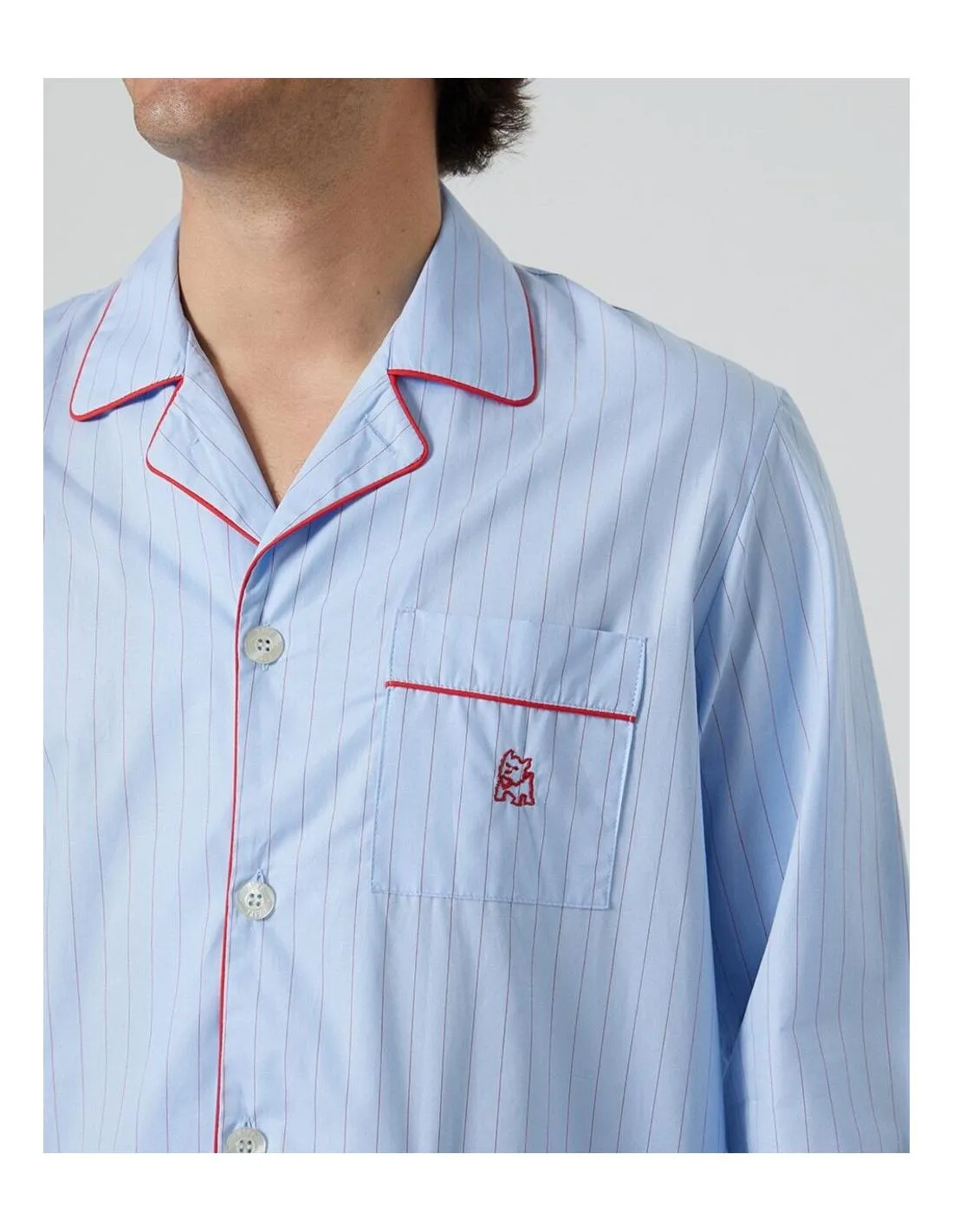 PIJAMA DE HOMBRE A RAYAS KIFFKIFF AZUL