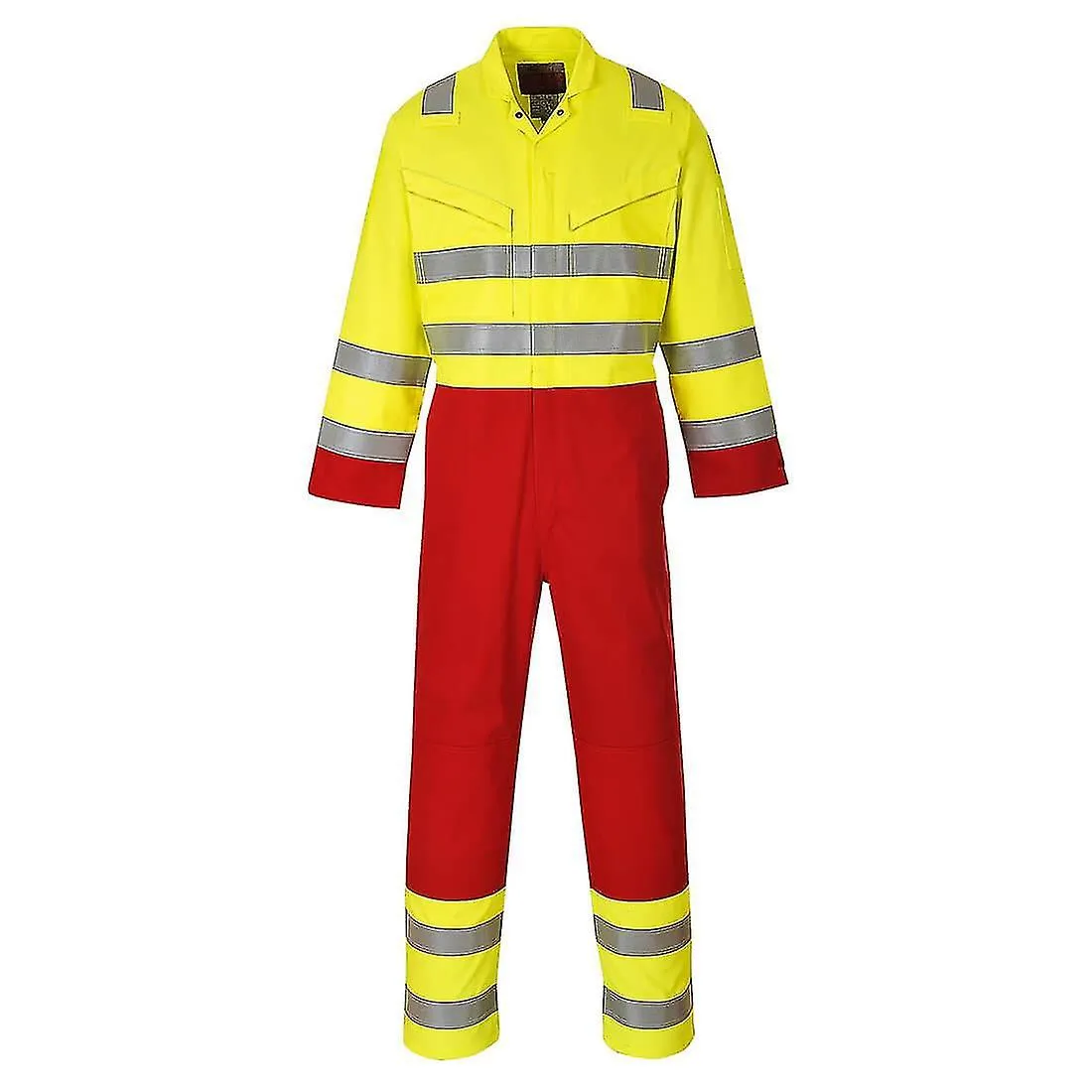 PORTWEST UNISEX ADULT SERVICES BIZFLAME PRO HIGHVIS OVERALLS