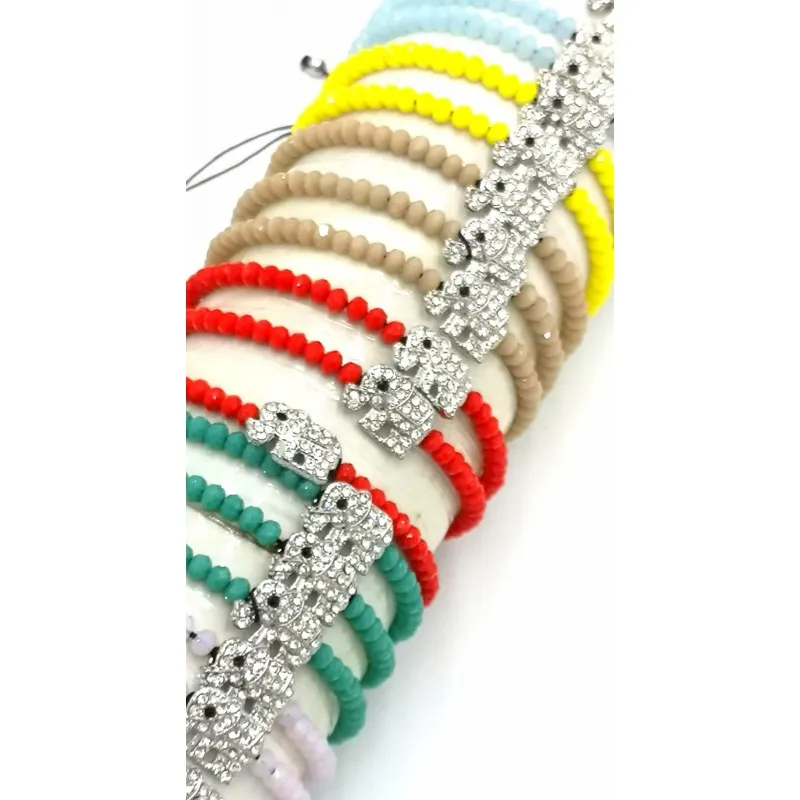 PULSERAS CON EXPOSITOR 0,50 €/UD pack mix
