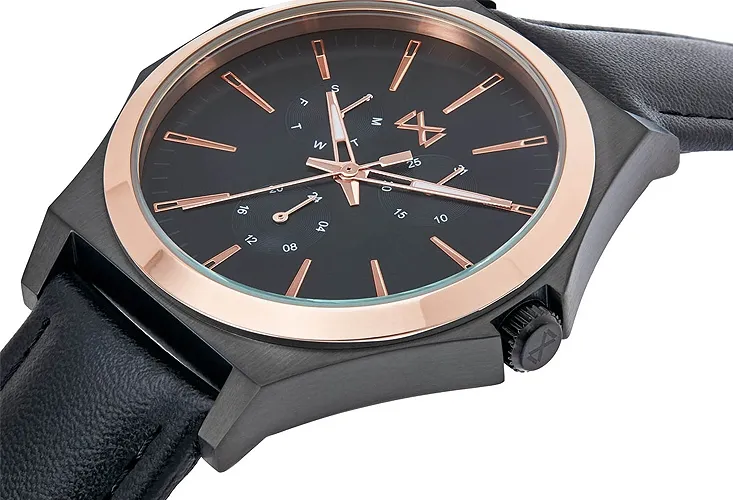 RELOJ MARK MADDOX MULTIFUNCIóN COLECCIóN NORTHEN ACERO Y PIEL 145_HC710257