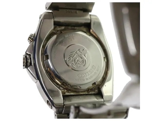 Relojes SEIKO Divers Kinetic Metal Plata Autenticación5567 