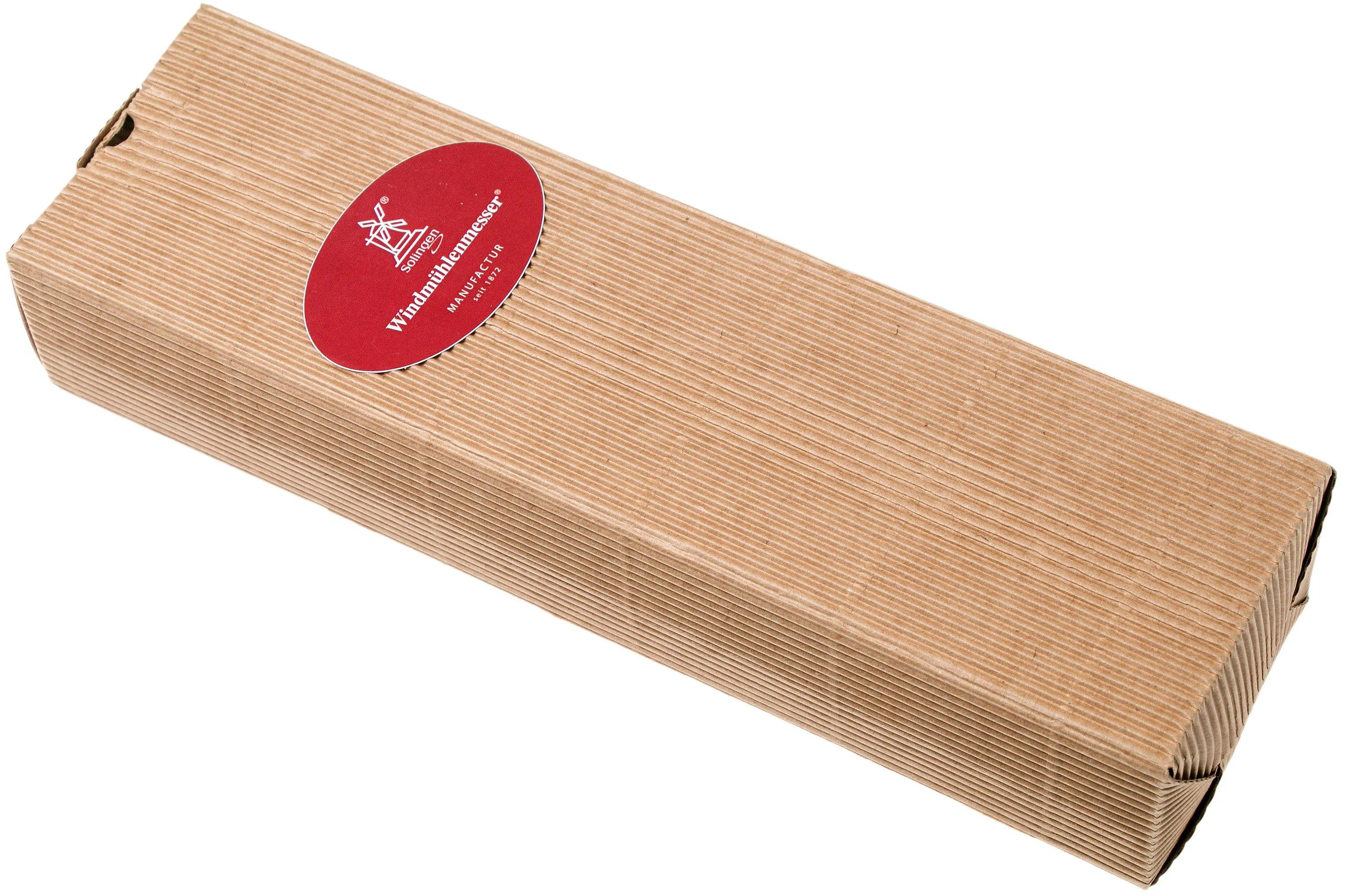 Robert Herder Buckels acero inoxidable Set de 4 cuchillos de desayuno, madera de ciruelo