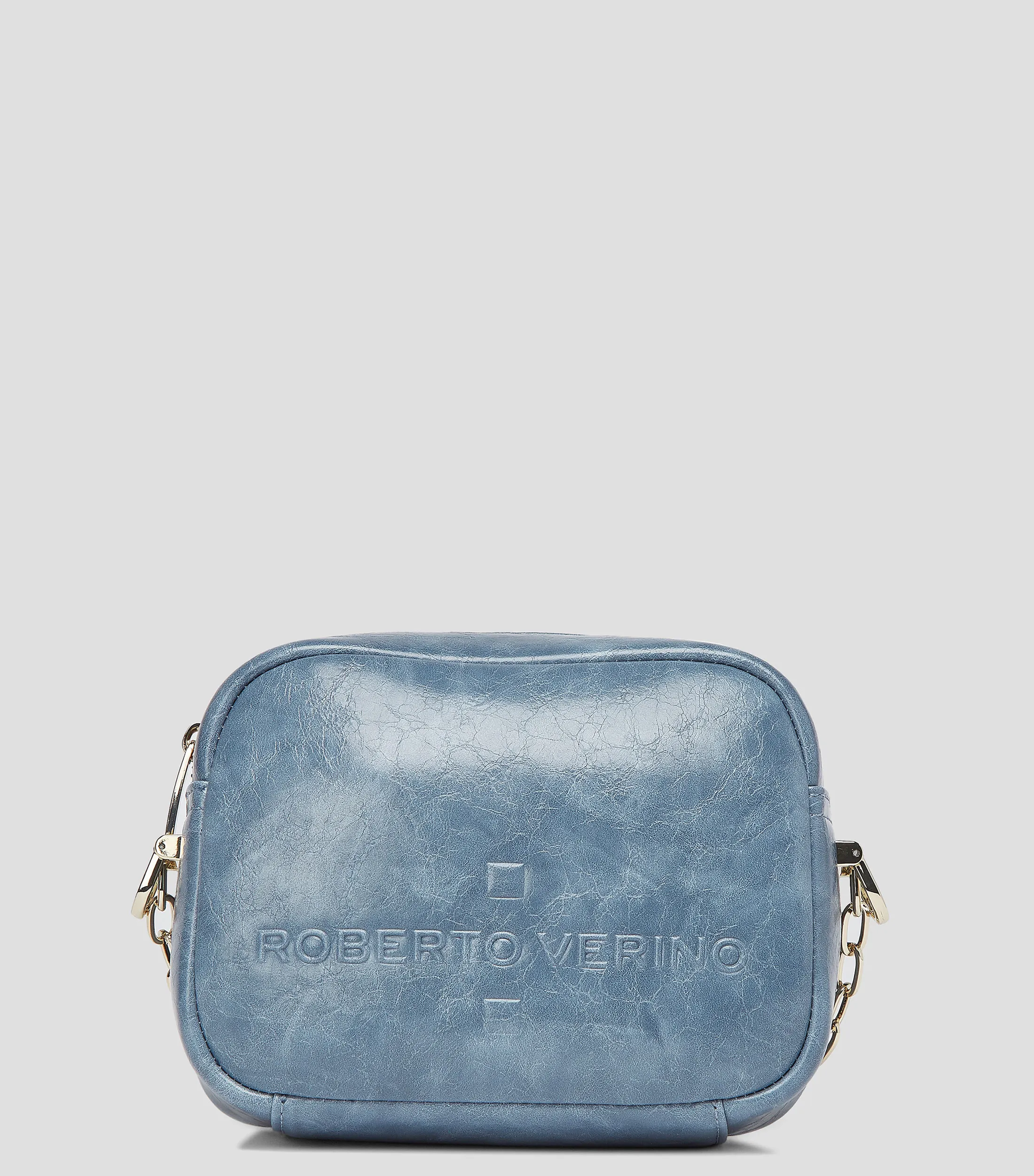 Roberto Verino Bolso Crossbody craquelado Mujer