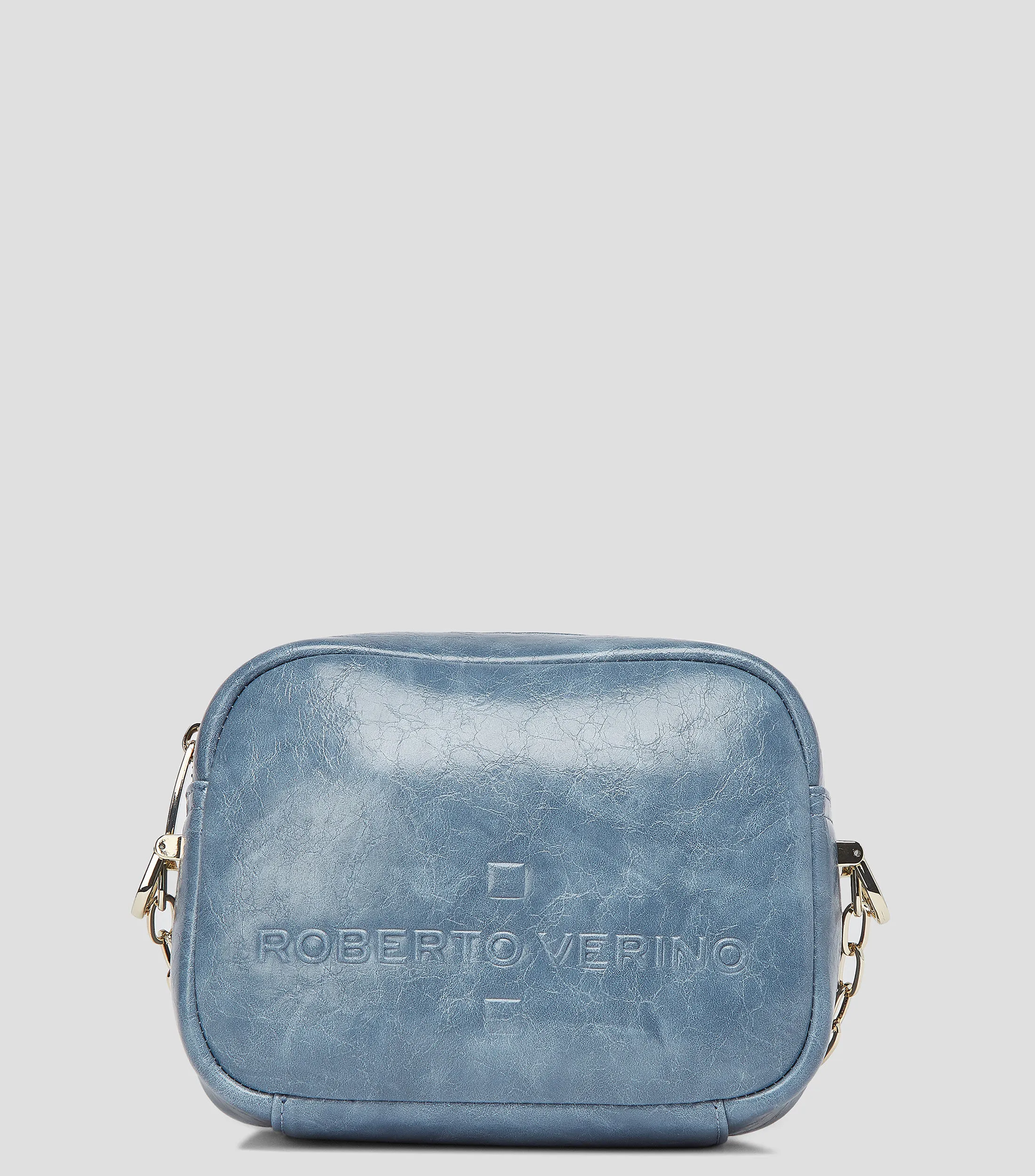 Roberto Verino Bolso Crossbody craquelado Mujer