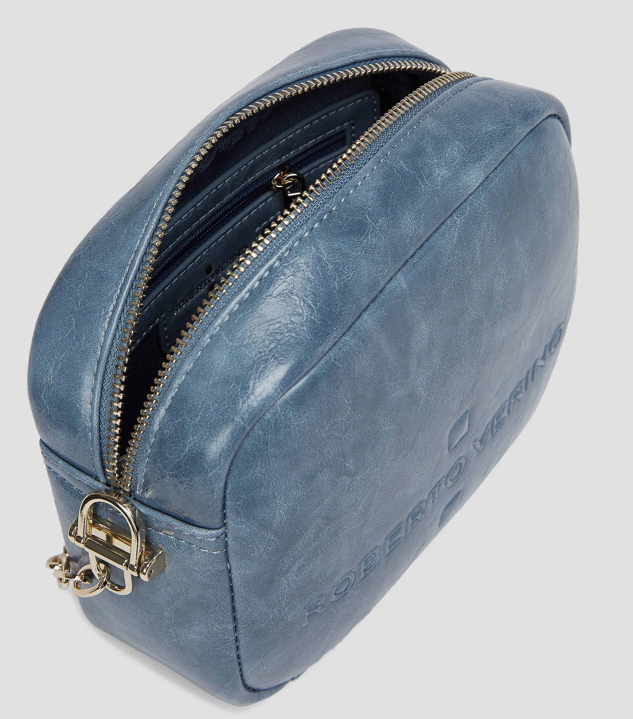 Roberto Verino Bolso Crossbody craquelado Mujer