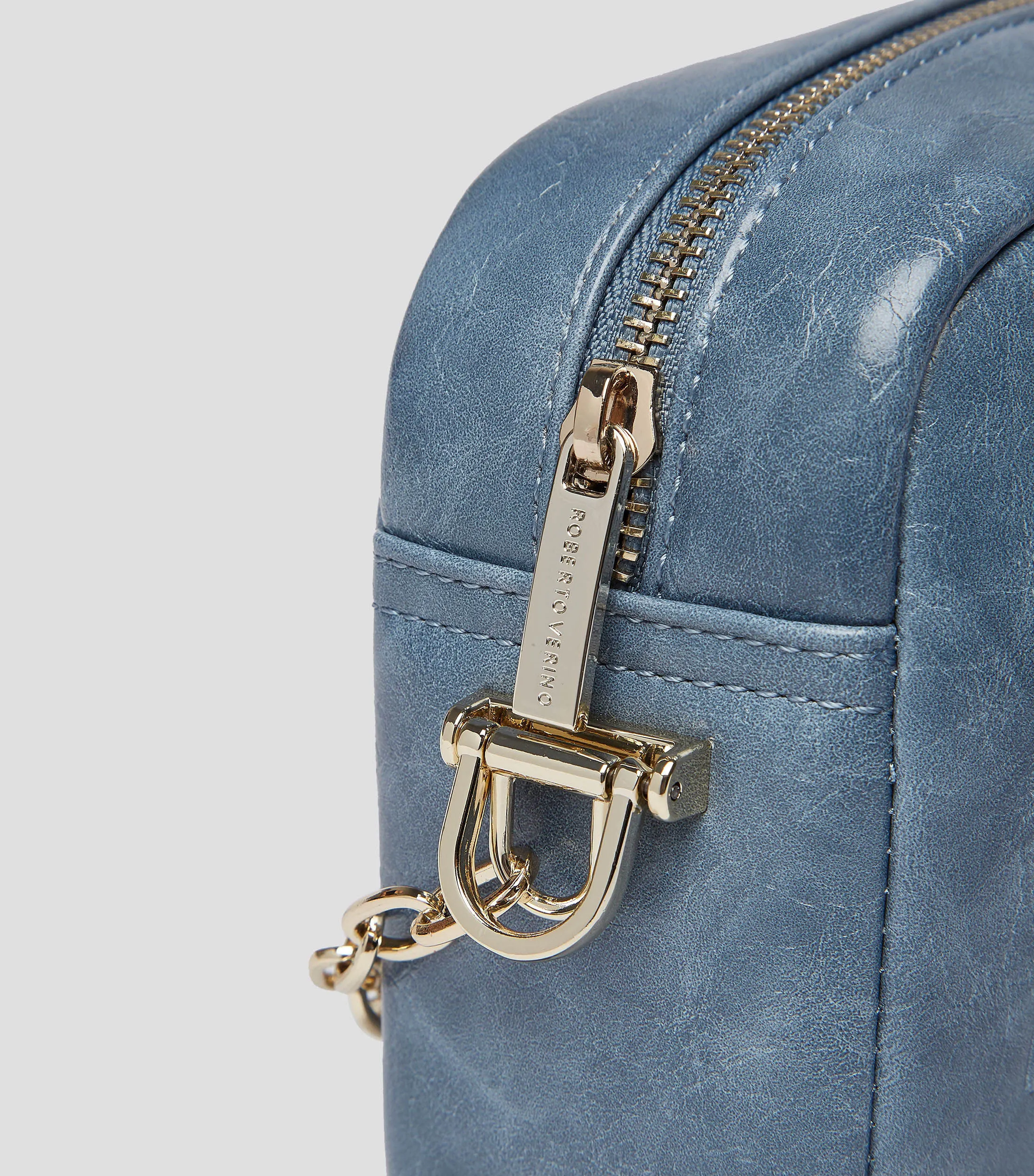 Roberto Verino Bolso Crossbody craquelado Mujer