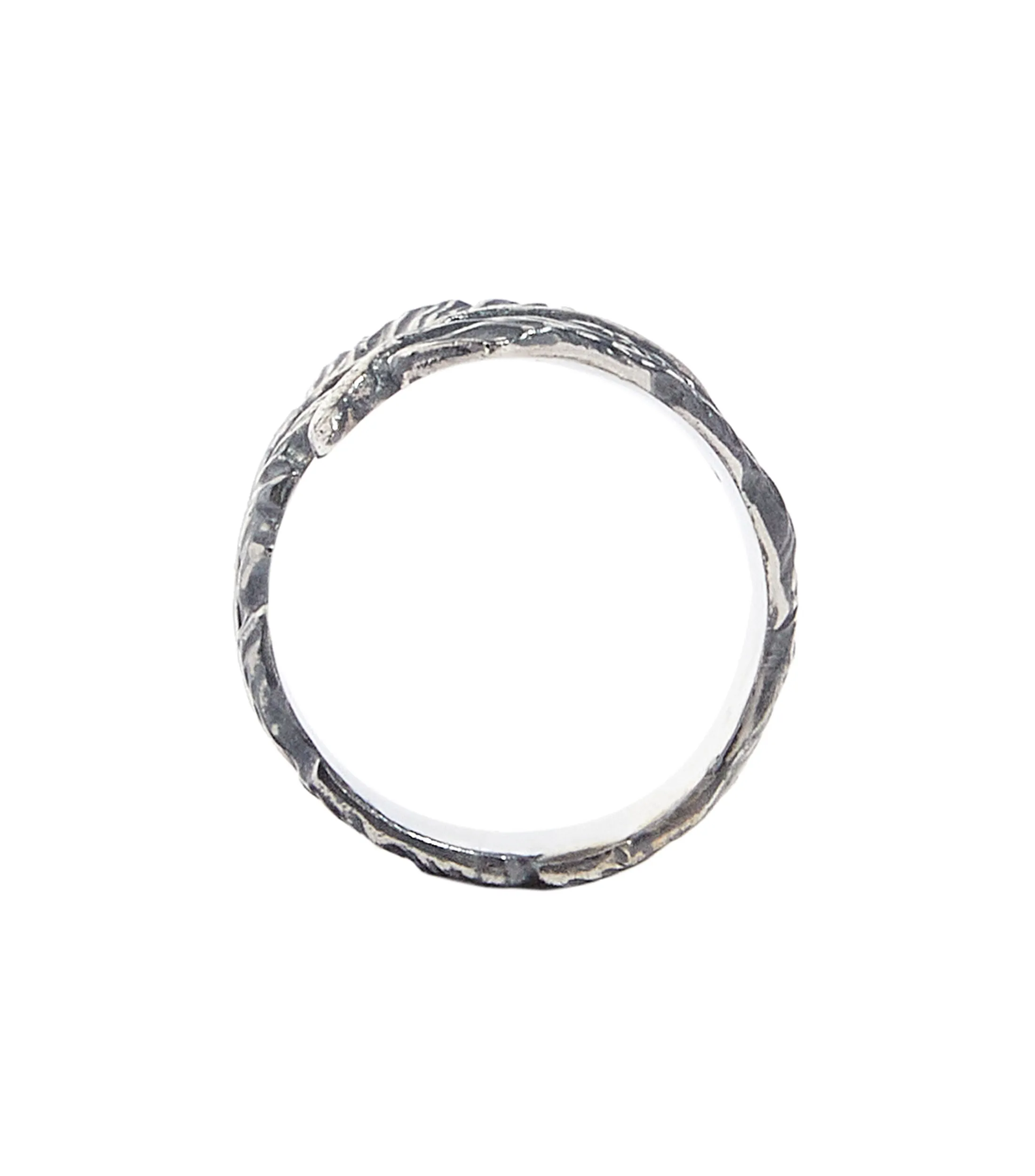 Rock & Jewel Anillo de plata Hombre