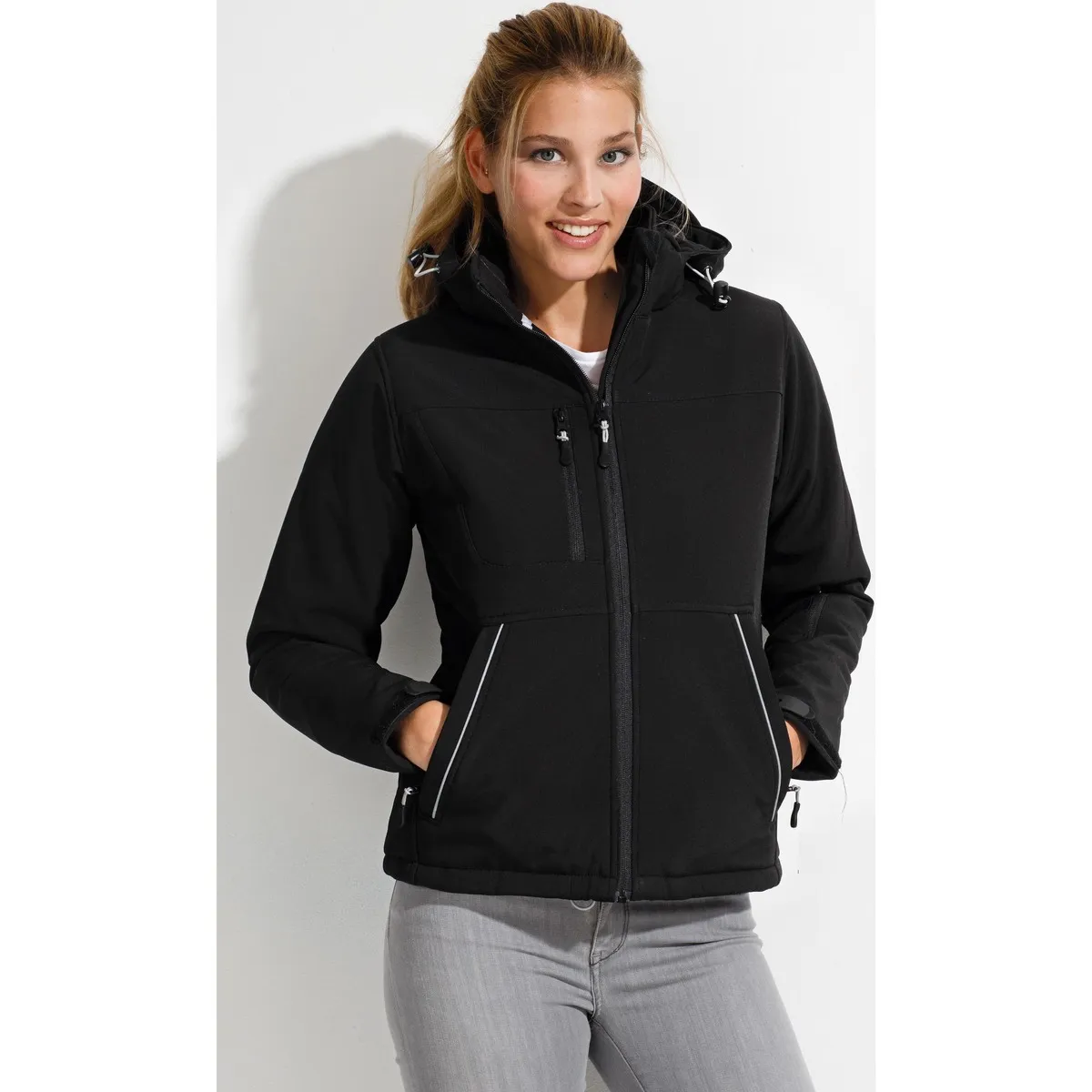 ROCK WOMEN WINTER  SOFTSHELL ACOLCHADO