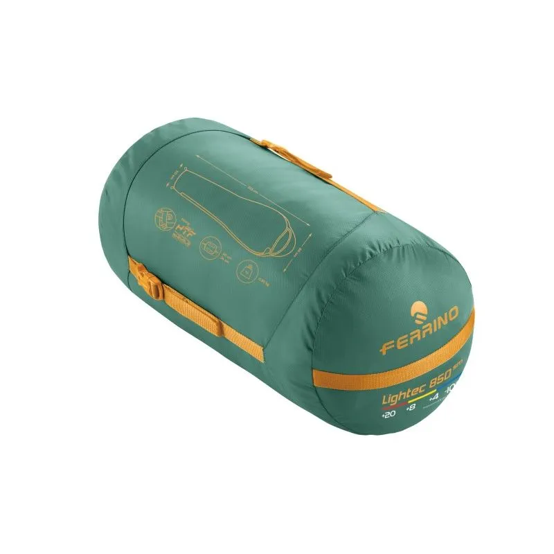 Saco de dormir Ferrino Lightech 850 (verde)