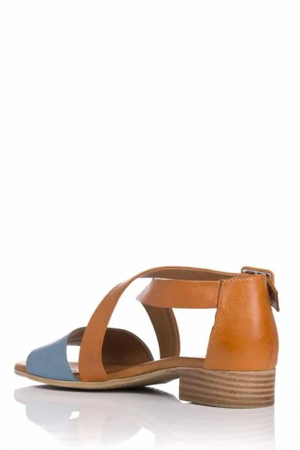 Sandalia en piel