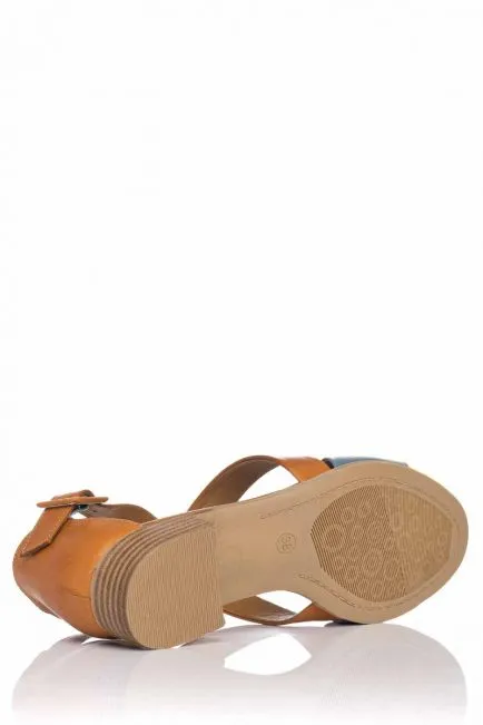 Sandalia en piel