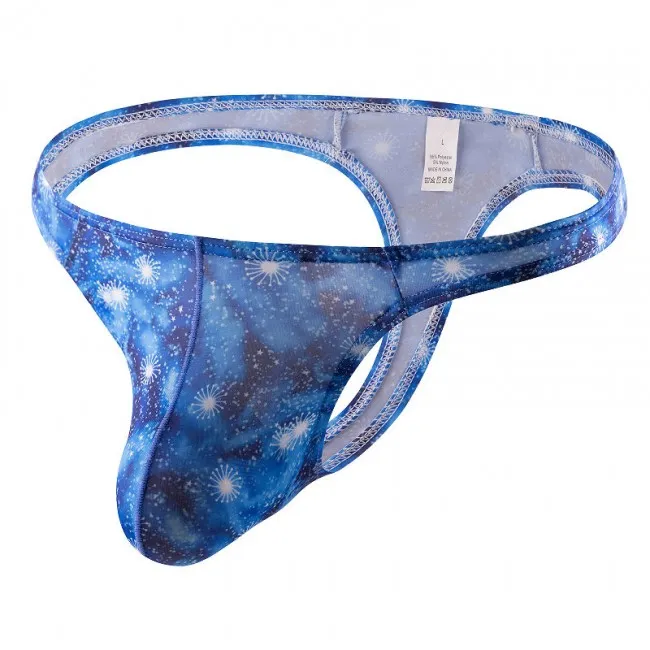 SEXY SNOWFLAKE LEAF STRIPE LOW RISE BRIEFS UNDERWEAR GSTRING THONG SISSY UNDERPANTS ATHLETIC SUPPORTER BREATHABLE MENS LINGERIE