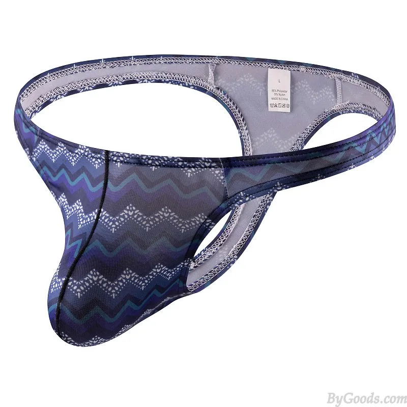 SEXY SNOWFLAKE LEAF STRIPE LOW RISE BRIEFS UNDERWEAR GSTRING THONG SISSY UNDERPANTS ATHLETIC SUPPORTER BREATHABLE MENS LINGERIE