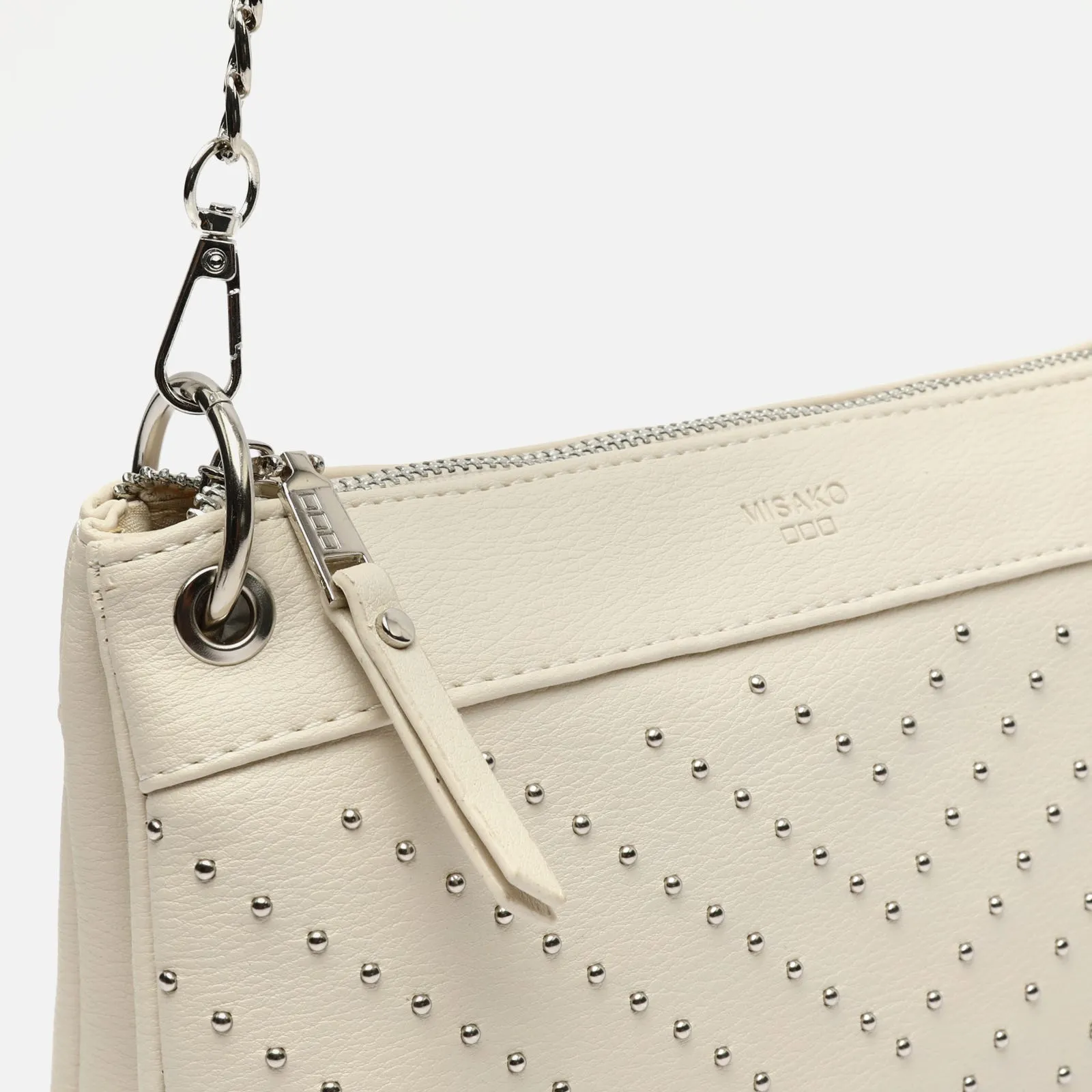 Shirley bolso bandolera con detalles metálicos