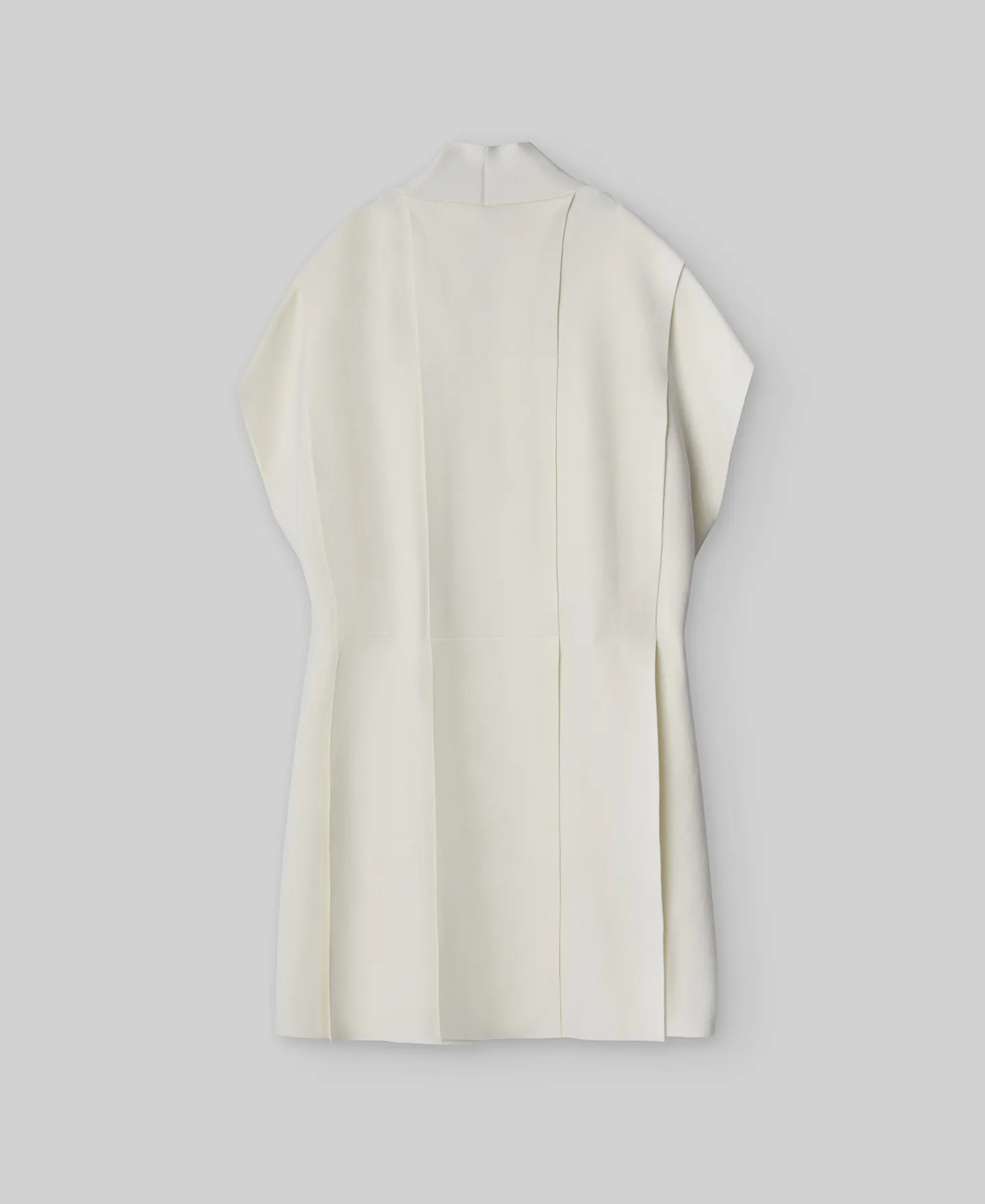 Short vest with belt woman