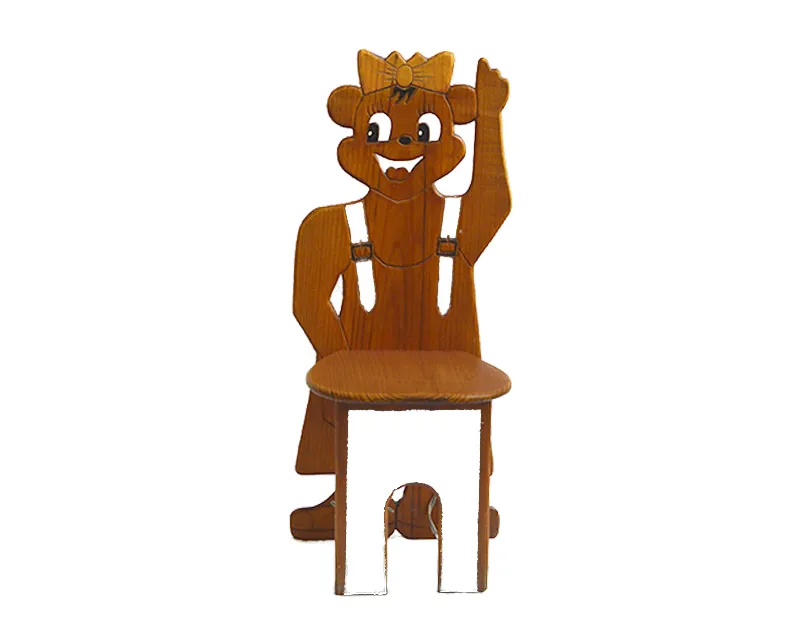 Silla artesanal Ratita para niños