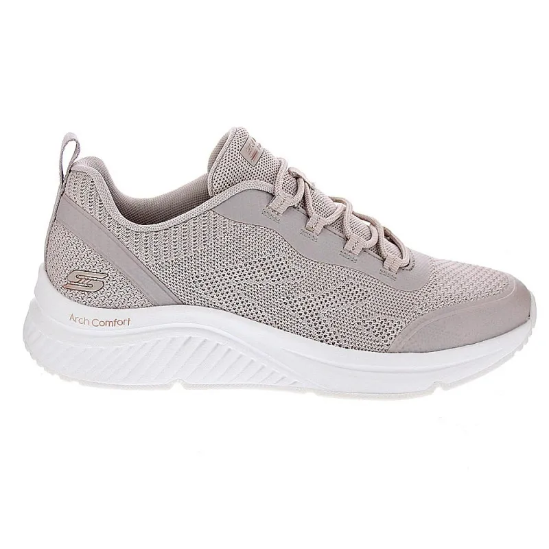 Skechers Zapatillas Mujer Bobs Sport Beige