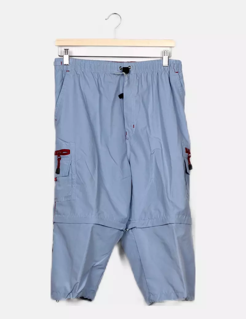 SPORT FASHION Pantalón pirata azul