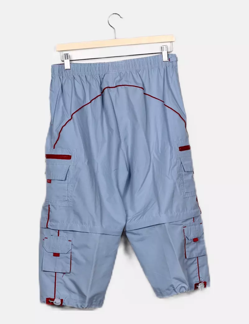 SPORT FASHION Pantalón pirata azul