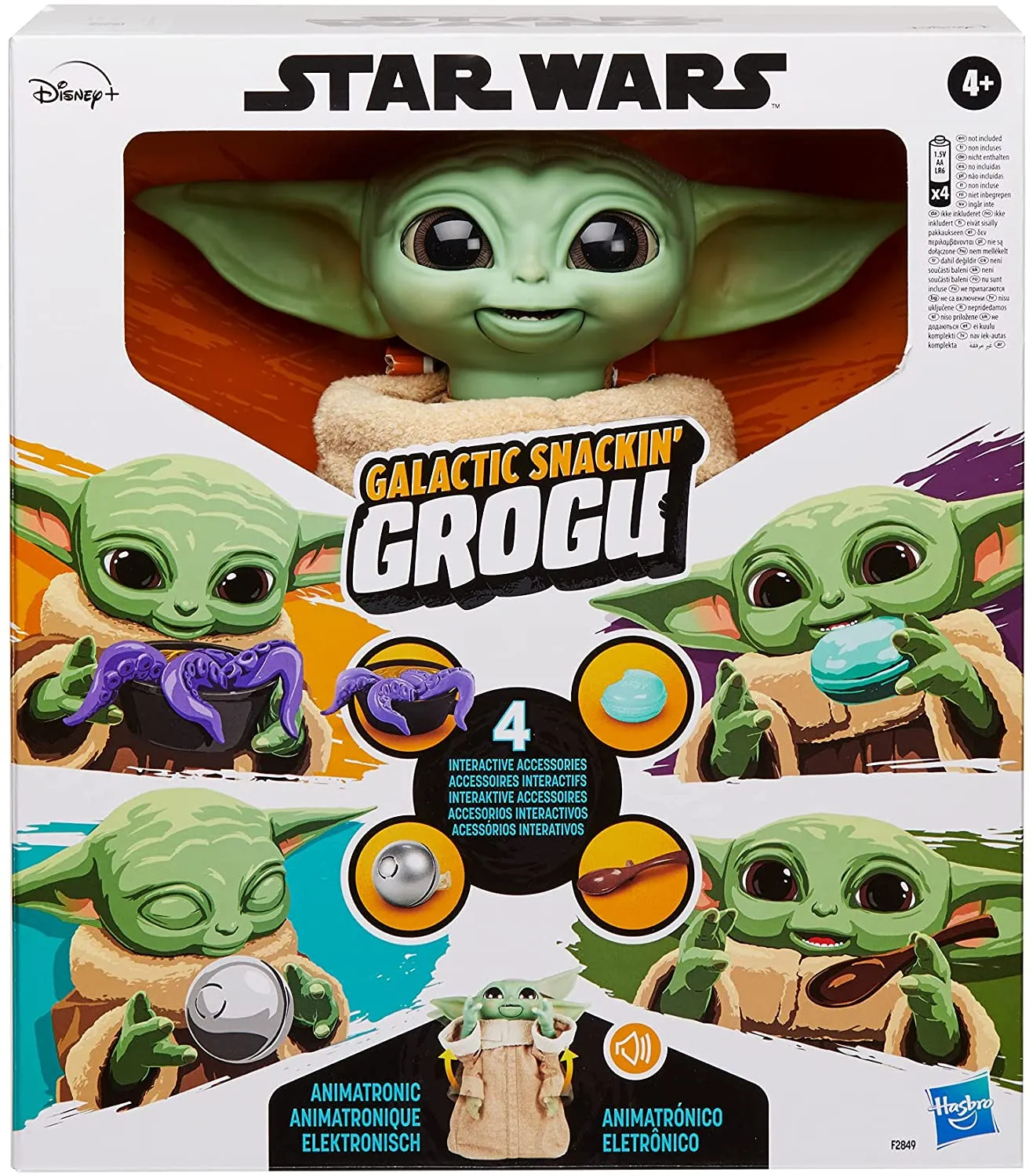 STAR WARS GALACTIC SNACKIN’ GROGU  JUGUETE ANIMATRóNICO