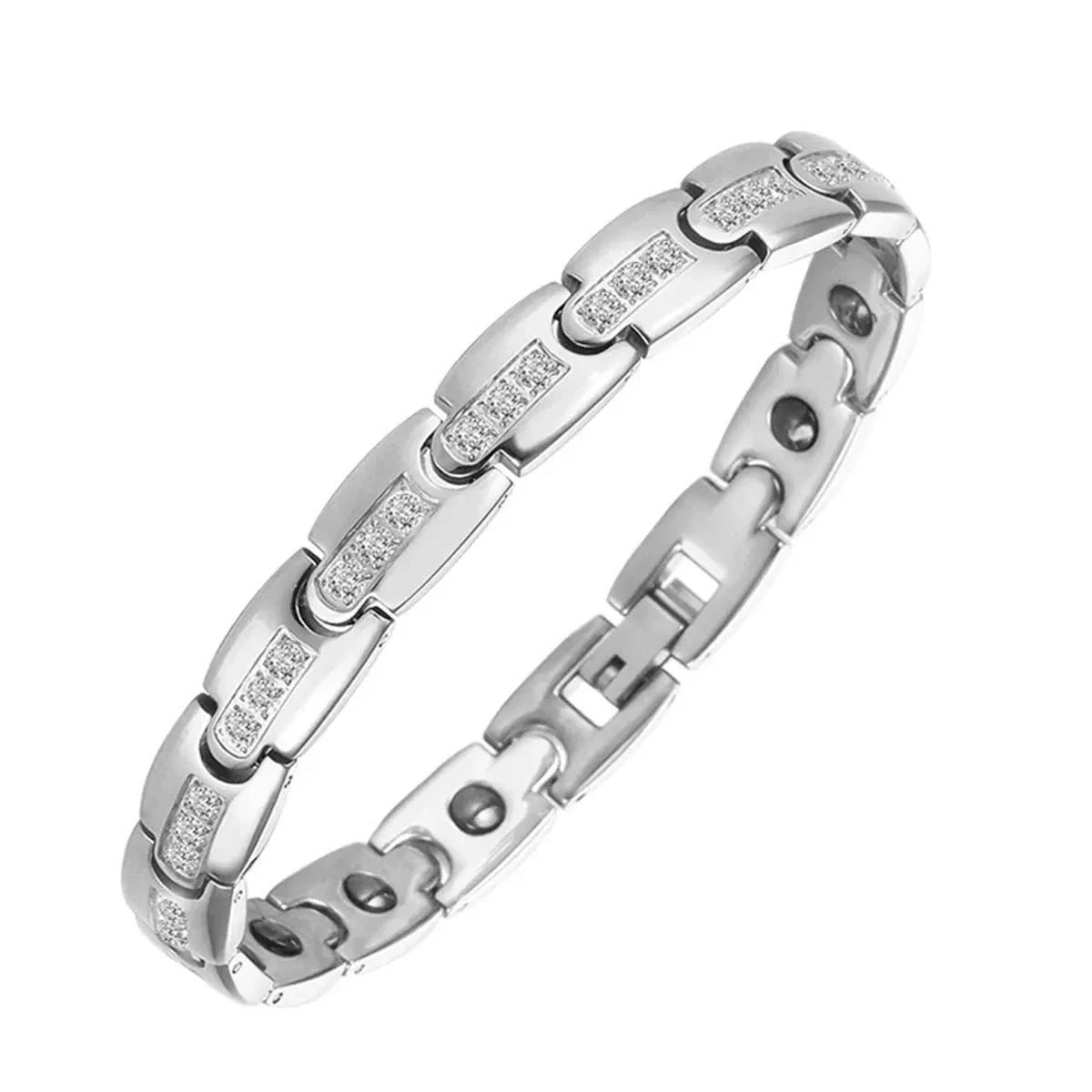 Strong Magnetic Titanium Steel Bracelets Magnetic Therapy Bracelet for men and women