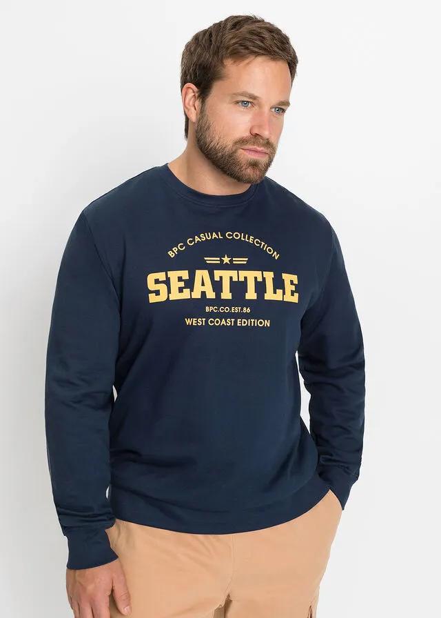 Sudadera (2 unidades) Azul marino + azul petróleo