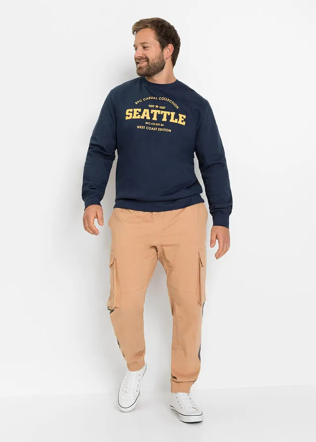 Sudadera (2 unidades) Azul marino + azul petróleo