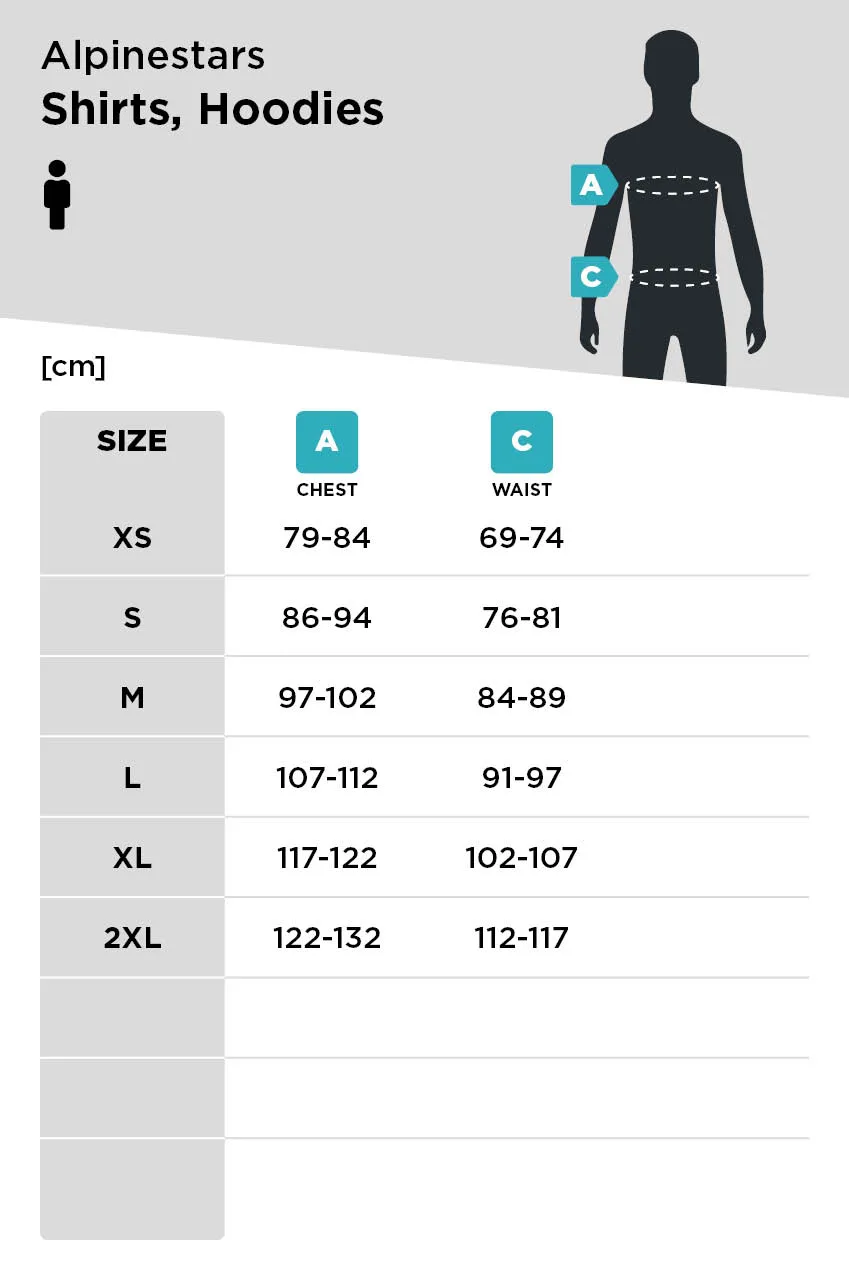 SUDADERA CON CAPUCHA ALPINESTARS INCEPTION ATHLETIC AZUL REALNEGRO