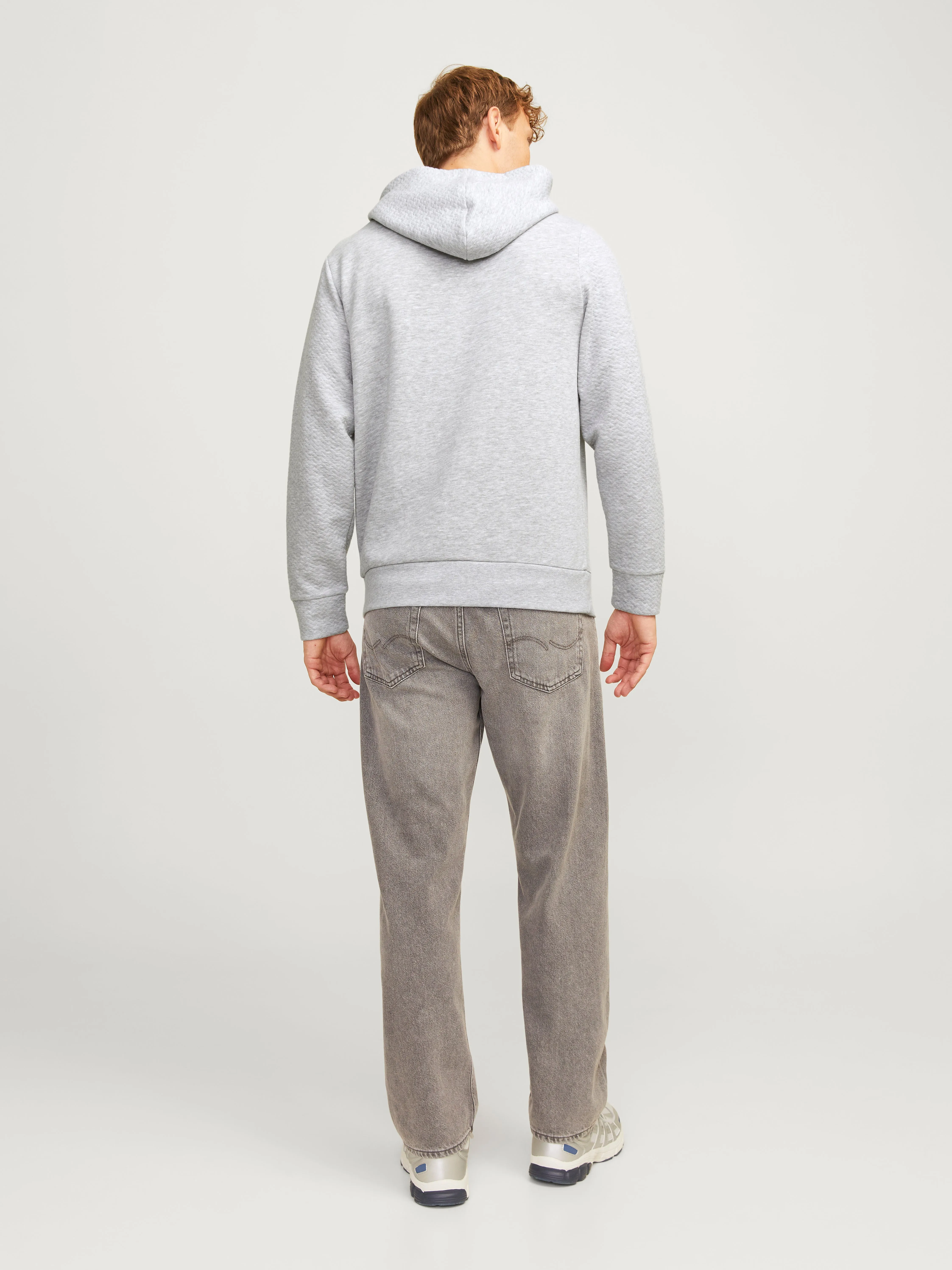 Sudadera con capucha Logotipo | Gris claro | Jack & Jones®