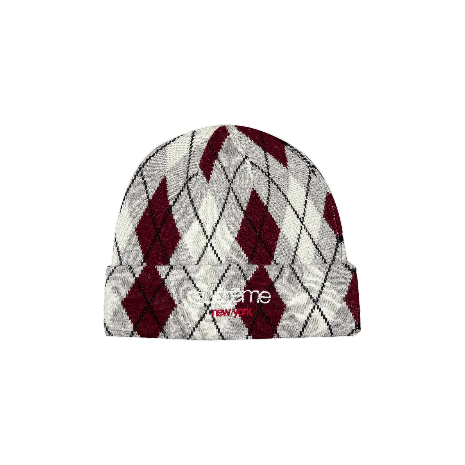 Supreme Argyle Cashmere Beanie