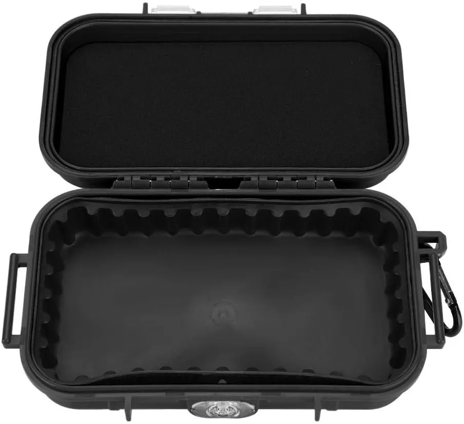 Tbest Caja Seca Impermeable Caja de Alenamiento Caja Impermeable a Prueba de Agua al Aire Libre Buceo Supervivencia Caja de Tran