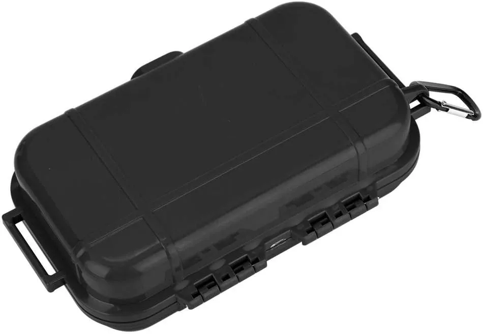 Tbest Caja Seca Impermeable Caja de Alenamiento Caja Impermeable a Prueba de Agua al Aire Libre Buceo Supervivencia Caja de Tran