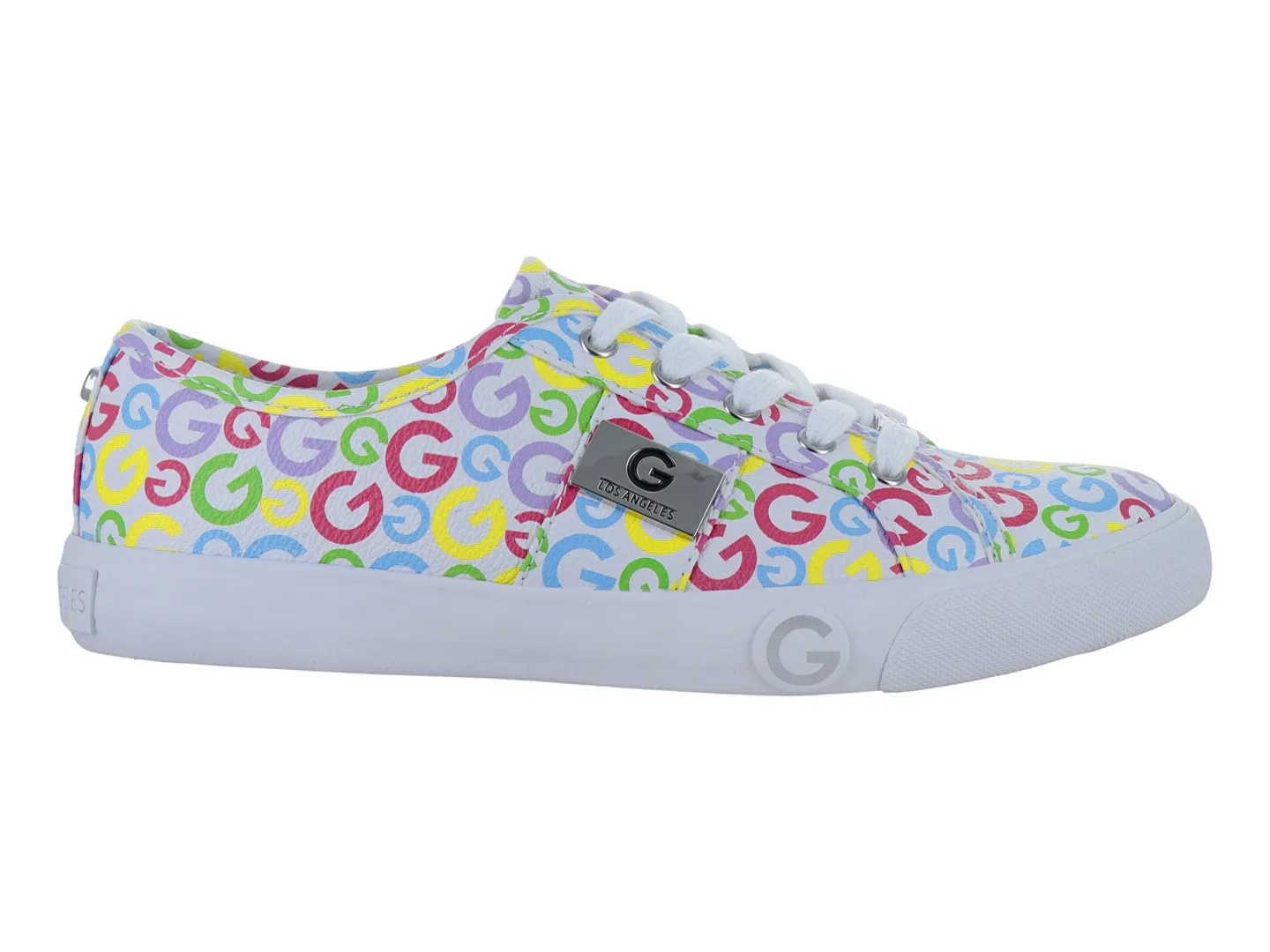 Tenis Gbg Byrone Blanco Para Mujer