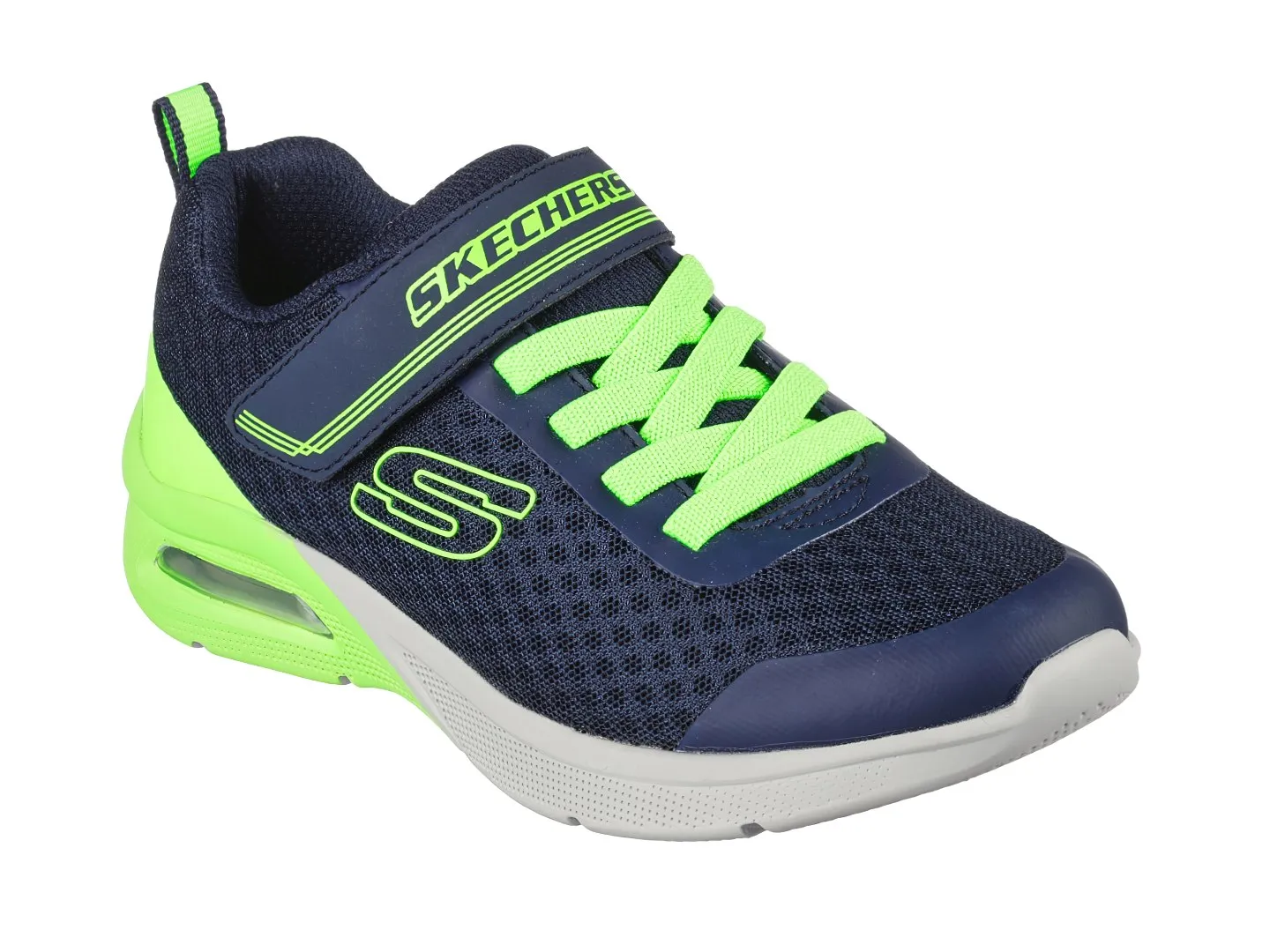 Tenis Skechers Sport Azul Para Niño