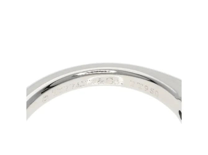 Tiffany & Co Anillo de diamante solitario Tiffany con borde afilado 