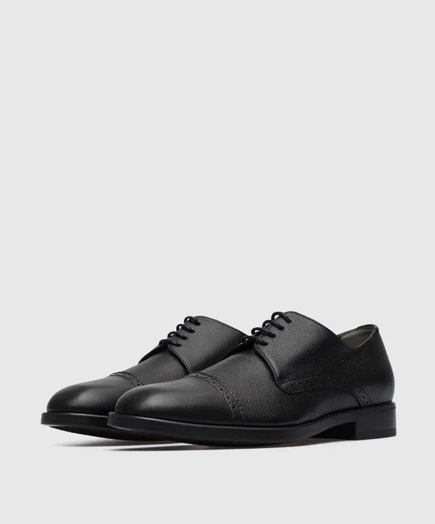 Tom Ford Black Leather Brogues